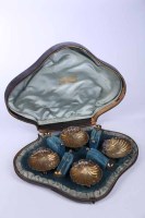 Lot 371 - SET OF FOUR LATE VICTORIAN SCOTTISH SILVER...