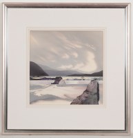 Lot 1762 - * DUNCAN MACLEOD RSW, STONE, SAND AND SEA...