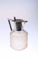 Lot 378 - EARLY 20TH CENTURY GERMAN SILVER PLATED CLARET...