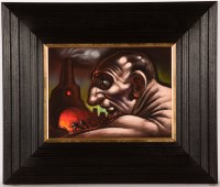 Lot 1846 - * PETER HOWSON OBE, CITY HEAT pastel on paper,...