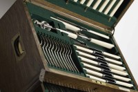 Lot 394 - MID-20TH CENTURY SILVER PLATED RATS TAIL...