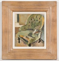 Lot 1725 - * SARAH HOLLIDAY, PARLOUR CHAIR IN DISREPAIR...