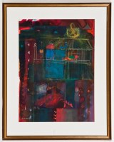 Lot 1732 - * CLAIRE HARRIGAN RSW, THE POLISH BIRDCAGE...