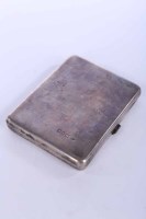 Lot 396 - EDWARDIAN GENTLEMENS SILVER AIDE-MEMOIRE maker...