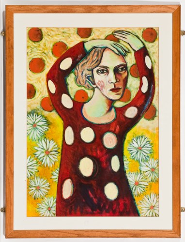 Lot 1747 - * MARK GIBBONS, FOR BEING ALIVE acrylic on...