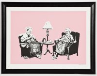 Lot 1784 - * BANSKY, GRANNIES screenprint on paper,...