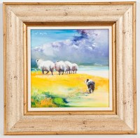 Lot 1811 - * VEGA, NORTHTON MACHAIR acrylic on canvas,...