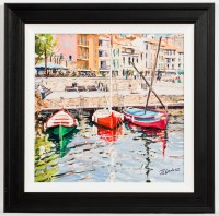 Lot 1883 - JAMES SOMERVILLE LINDSAY, COLOURS OF COLLIOURE,...