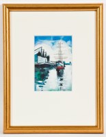 Lot 1885 - BRYAN EVANS, REFLECTION SON THE RIVERSIDE...