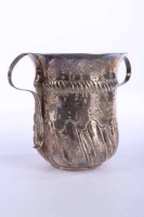 Lot 411 - LATE 17TH/EARLY 18TH CENTURY SILVER PORRINGER...