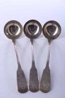 Lot 412 - THREE LATE 18TH/EARLY 19TH CENTURY SCOTTISH...
