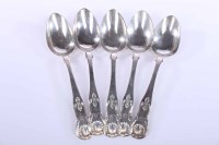 Lot 416 - FOURTEEN EARLY VICTORIAN SCOTTISH KINGS...