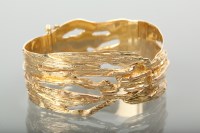 Lot 1106 - MID-TWENTIETH CENTURY BANGLE BY CHARLES DE...