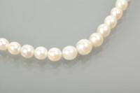 Lot 1116 - EARLY TWENTIETH CENTURY PEARL NECKLACE with...