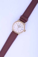 Lot 852 - LADY'S OMEGA GENEVE AUTOMATIC WATCH signed...