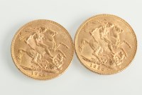 Lot 1001 - TWO SOUTH AFRICAN SOVEREIGNS DATED 1926