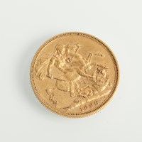 Lot 1004 - MELBOURNE SOVEREIGN DATED 1896