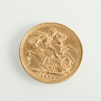 Lot 1005 - MELBOURNE SOVEREIGN DATED 1879