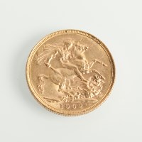 Lot 1009 - SOVEREIGN DATED 1902