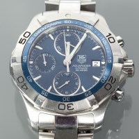 Lot 1055 - GENTLEMAN'S TAG HEUER AQUARACER WRIST WATCH in...