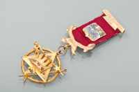 Lot 1080A - TWENTIETH CENTURY MASONIC MEDAL several parts...