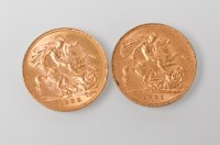 Lot 1089 - TWO SOVEREIGNS DATED 1931 AND 1932