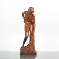 Lot 431 - ERICH SCHMIDT-KESTER FIGURE OF A NUDE MAIDEN...