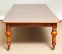 Lot 508 - LARGE VICTORIAN MAHOGANY EXTENDING DINING...