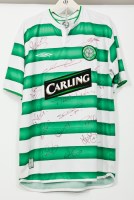 Lot 515 - HENRIK LARSSON CELTIC F.C. an autographed...