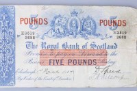 Lot 1785 - THE ROYAL BANK OF SCOTLAND LIMITED £5 BANKNOTE...