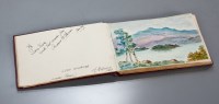 Lot 548 - AUTOGRAPH ALBUM containg singers actors and...