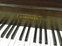 Lot 571 - EDWARDIAN KIRKMAN ROSEWOOD GRAND PIANO with...