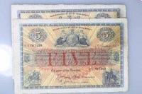 Lot 1791 - TWO THE UNION BANK OF SCOTLAND LIMITED £5...