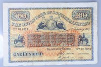 Lot 1794 - THE UNION BANK OF SCOTLAND LIMITED £100...