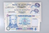 Lot 1802 - LARGE COLLECTION OF BANK OF SCOTLAND £5...