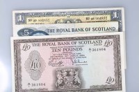 Lot 1804 - GOOD COLLECTION OF SCOTTISH BANKNOTES ranging...