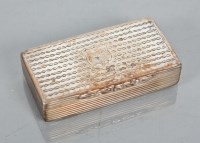 Lot 93 - CHINESE SILVER SNUFF BOX made for the export...