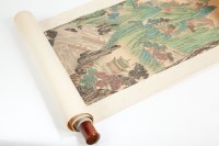 Lot 144 - TWO CHINESE SCROLL PAINTINGS both depicting...