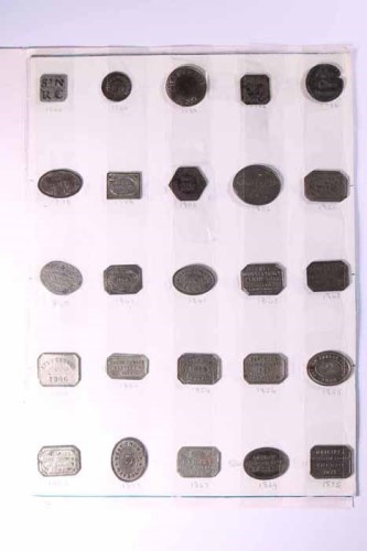 Lot 1822 - COLLECTION OF SCOTTISH CHURCH TOKENS 1700-1875,...