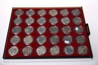 Lot 1844 - LOT OF SILVER AND HALF SILVER HALF CROWNS...