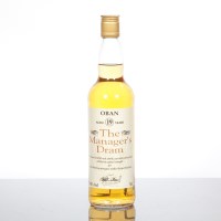 Lot 651 - OBAN 19 YEAR OLD MANAGER'S DRAM 'A 19 year old...
