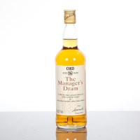 Lot 652 - ORD 16 YEAR OLD MANAGER'S DRAM 'A sherry cask...