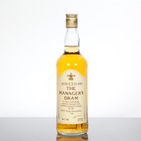 Lot 658 - OBAN 13 YEAR OLD MANAGER'S DRAM 'A sherry cask...