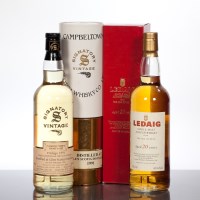 Lot 708 - LEDAIG 20 YEAR OLD Single Island malt whisky....