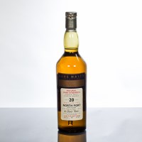 Lot 812 - NORTH PORT 20 YEAR OLD RARE MALTS Natural cask...