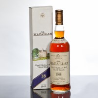 Lot 816 - THE MACALLAN 1968 18 YEAR OLD Single Highland...