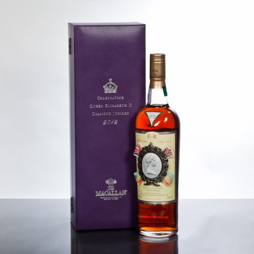 Lot 840 - THE MACALLAN QUEEN ELIZABETH II DIAMOND...