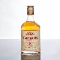 Lot 856 - LADYBURN 8 YEAR OLD Pure Lowland Malt Whisky....