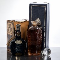 Lot 874 - GLAMIS CASTLE 90 DECANTER Blended Scotch...