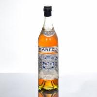 Lot 904 - MARTELL VERY OLD PALE 3 STAR Old style brandy...